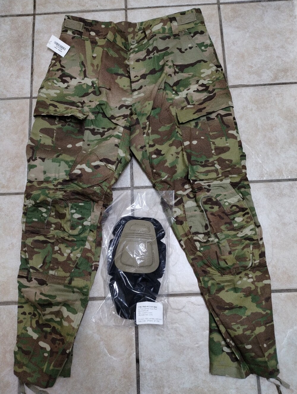 USGI Multicam OCP Army Combat Pants Gen 2 ACP Crye Precision Airflex Knee Pads